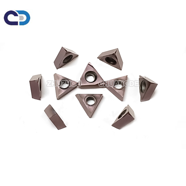 Tungsten Carbide CNC ማዞሪያ TPGH110304 ለማይዝግ ብረት