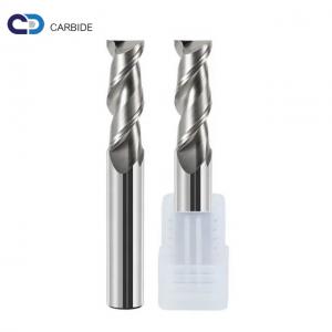 HRC45 HRC55 2/3/4 flute D1-20mm solid carbide flat end mill cnc aluminum milling cutters