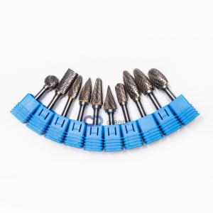 Factory Wholesaler 6mm 1/4 inch  Carbide Burr Cutting Tools and die grinder bits