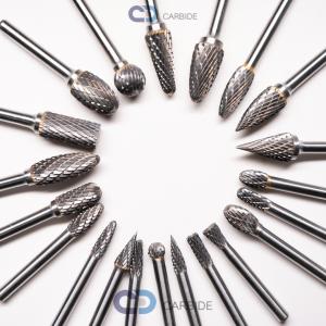 Wholesale High quality Metric Inch size Double Cut Tungsten Carbide Burr Bits Rotary Burr for Grinding 