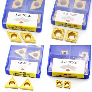 ZCC Carbide Inserts YBC251 DCMT11T308-HM SCMT120408-HM TCMT16T308-HM CCMT060208-HM Lathe Carbide Turning Inserts