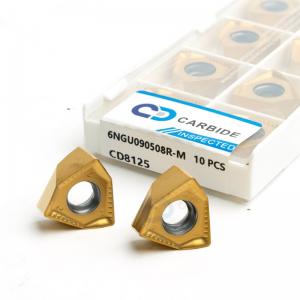 6NGU090508R-M High Feed Carbide Milling Inserts