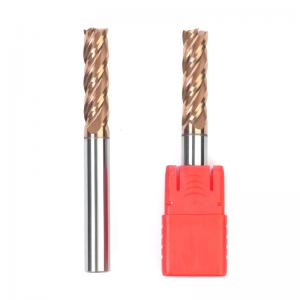 D8x75 HRC55 4 flute square end mill