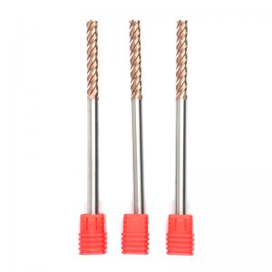 D8x150 HRC55 4 Flute Extended Length Flat End Mill