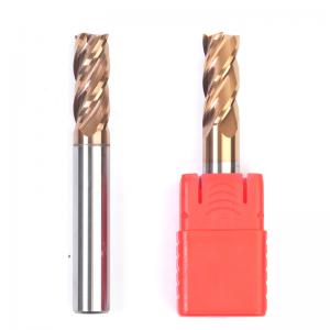 D10x75 HRC55 4 Flute Flat Carbide End Mill Cutter
