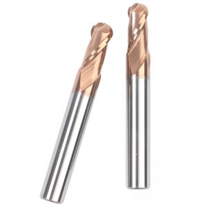 HRC55 2 flute D8x60mm fresas ballnose end mills