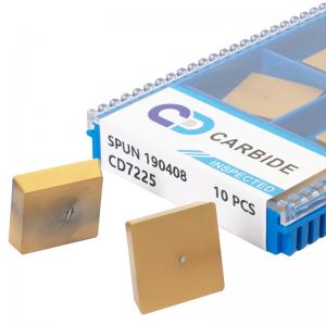 SPUN190408-CD7225 Square milling inserts