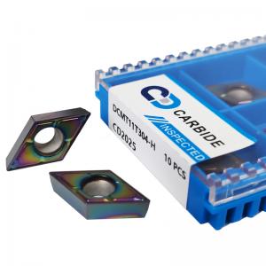 DCMT11T304-H CD2025 Turning inserts for hard steel