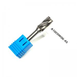 A1020 Alu Cut Tungsten Carbide Rotary Burr | 6mm Shank Cylinder Shape Cemented Carbide Grinding Bit for Aluminum