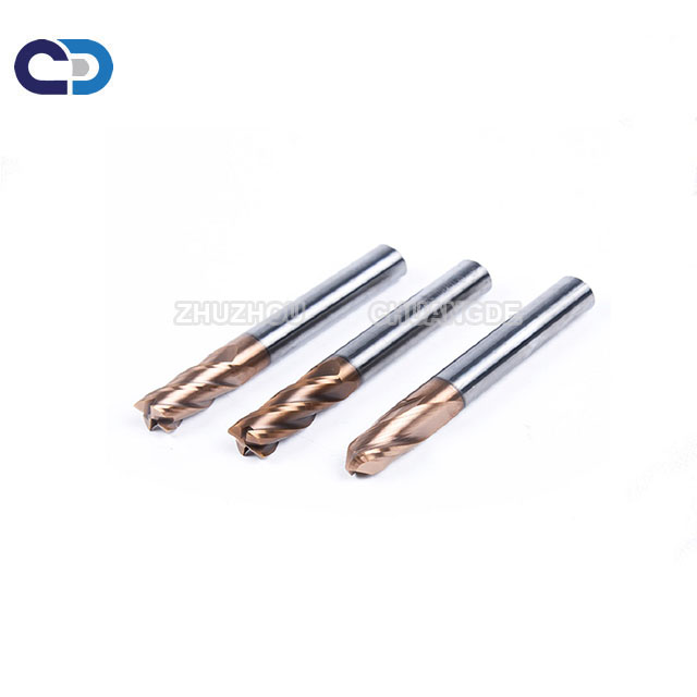 Solid carbide CNC end mill cutter 