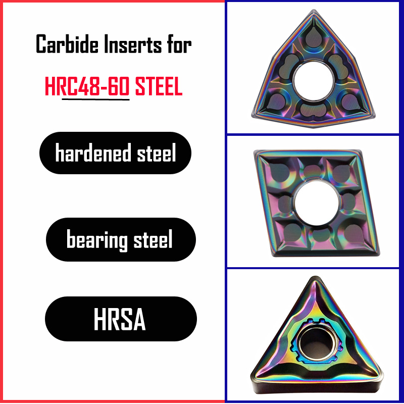 ceramic cermet carbide turning inserts lathe For Bearing Steel