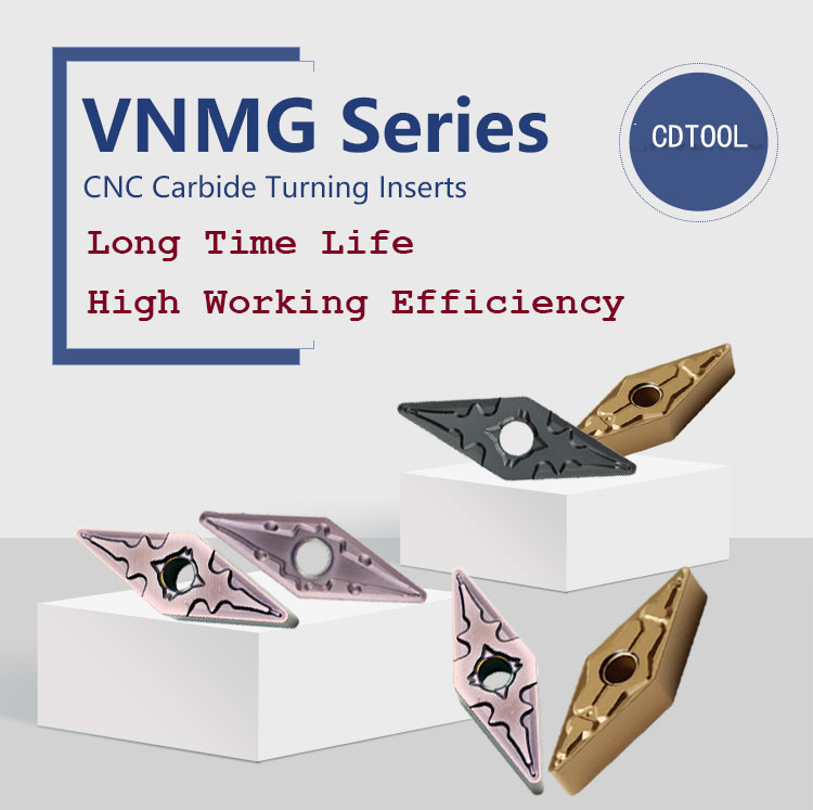 CNC machine turning tools carbide cermet inserts VNMG for Metal Steel and Stainless Steel