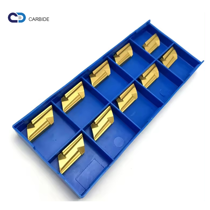 KNUX160405R-11 KNUX160405L-11 Turning Blade Lathe Carbide Inserts Suitable For Steel Processing  