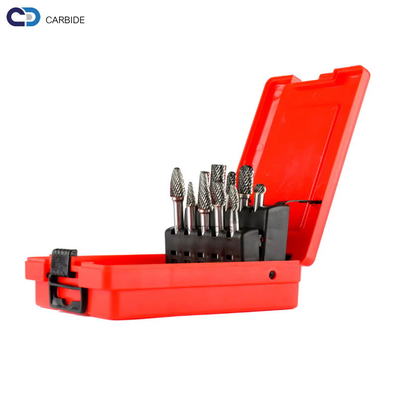 YG6 YG8 YG8C YG11C YG15C Carbide Cutting Rotary Burr Cutter Bits Rotary File Burring Tools Tungsten Carbide Burr Set