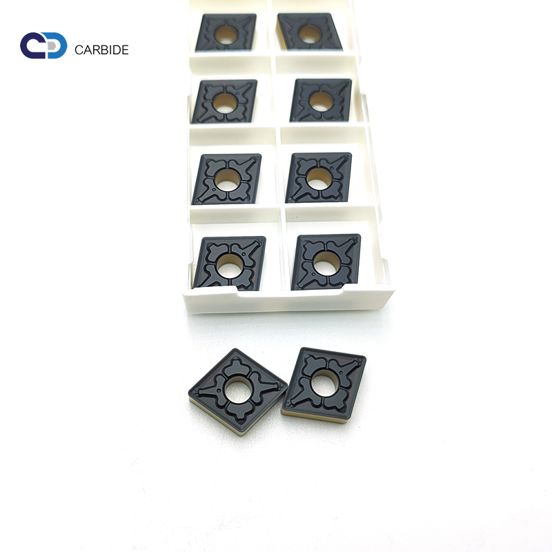 Wholesale Price CNMG120408-TM with Double Coating Square Carbide Turning Inserts CNMG CNC inserts for Steel  