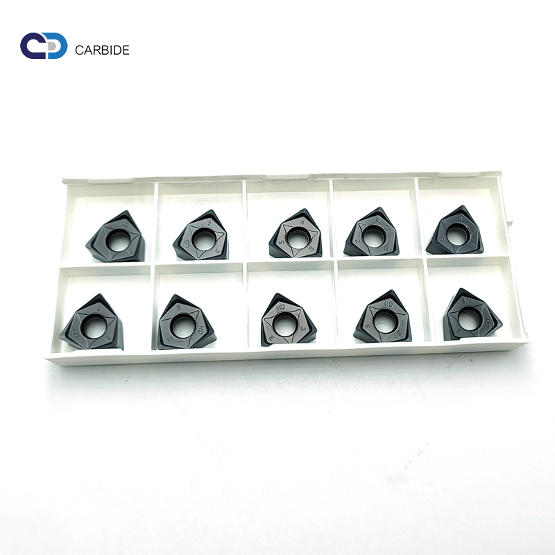 Wholesale Price WNMU080608EN-GM  ISO Carbide Milling Inserts WNMU High Feed CNC milling inserts for General  machining 