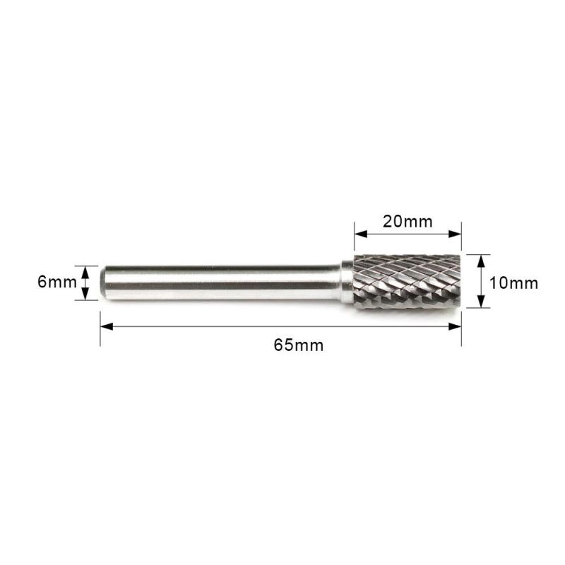 SA Cylindrical Plain End Carbide Rotary Burr