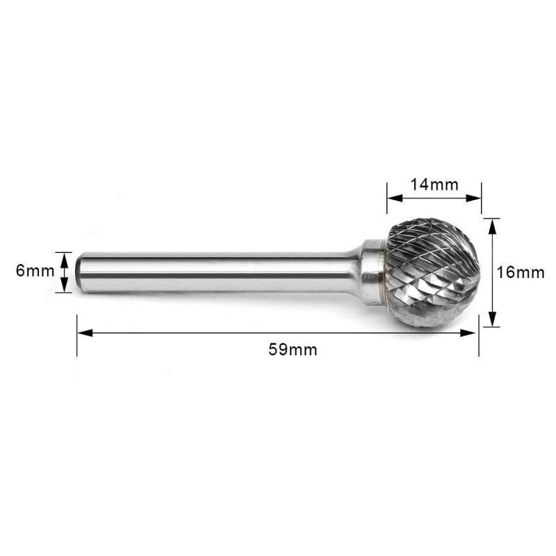 SD Ball Shape Carbide Burr Tungsten Carbide Rotary Burrs