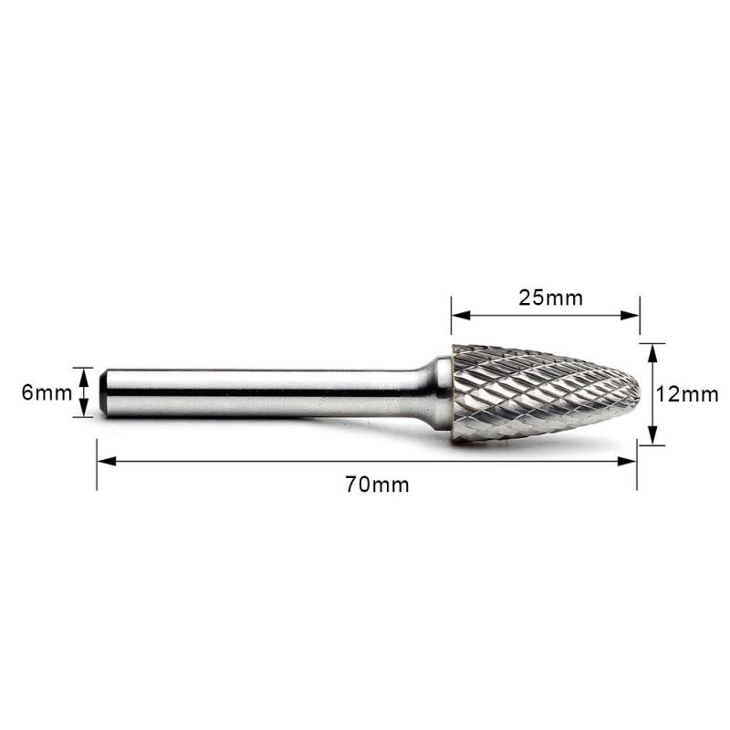 SF Tree Radius End Carbide Burr Rotary Burr Cutter Burr Bits