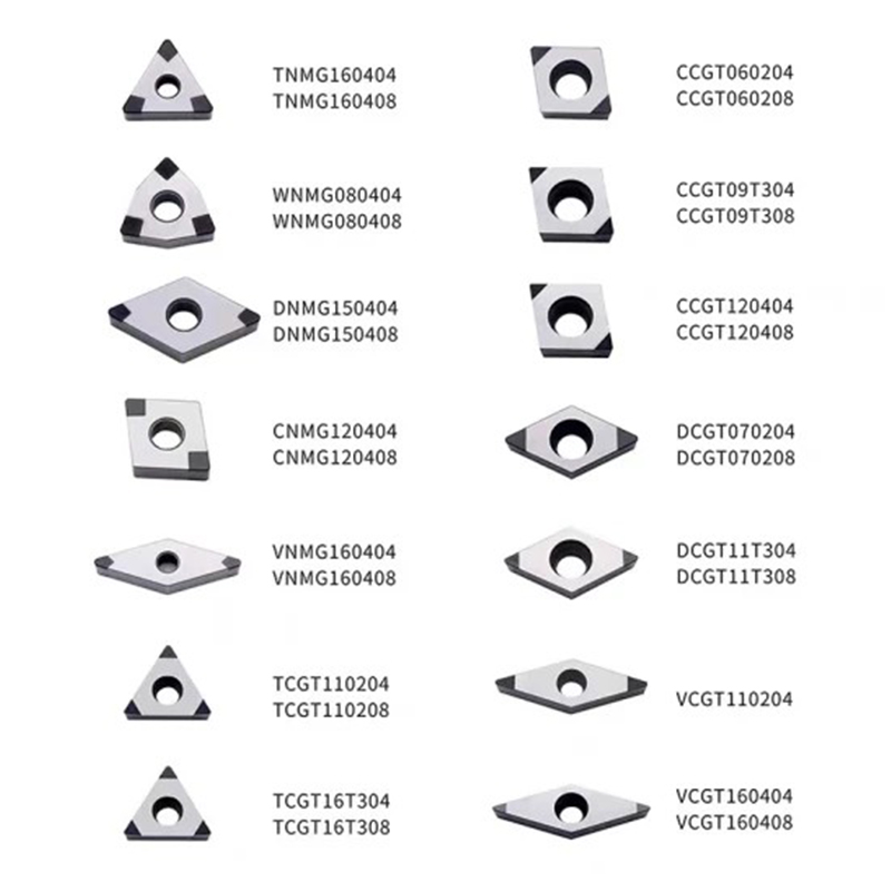 CBN Lathe Turning Inserts CCGW DCGW TCGW VCGW CNGA DNGA TNGA WNGA Diamond Cutting Insert
