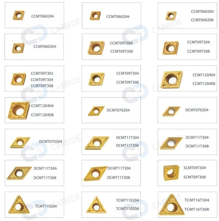 WNMG Carbide Cutting Inserts WNMG080404-TM WNMG080408-TM CNC Lathe Turning Inserts for Steel General machining