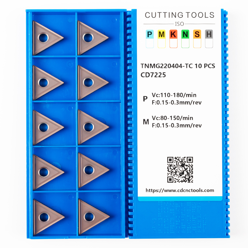 High Quality Turning Inserts TNMG220404-TC  TNMG220408-TC TNMG Carbide inserts turning tools