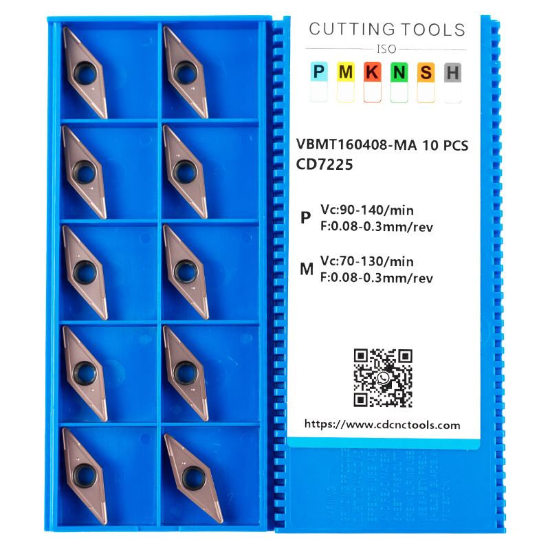 Wholesale Price VBMT160408-MA ISO Carbide Turning Inserts VBMT CNC inserts for General machining