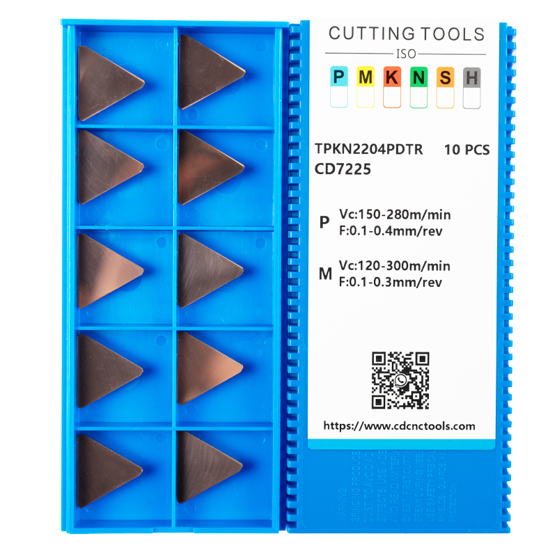 High quality TPKN1603PDTR  TPKN2204PDTR  ISO Carbide Milling Inserts tpkn CNC milling inserts 