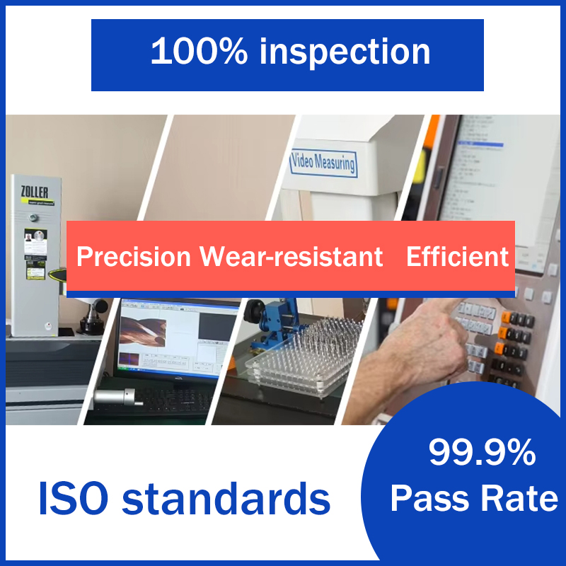 D4X50 HRC55 4 Flute Flat Solid Carbide End Mills D4X50 HRC55 4 Flute Flat Solid Carbide End Mills